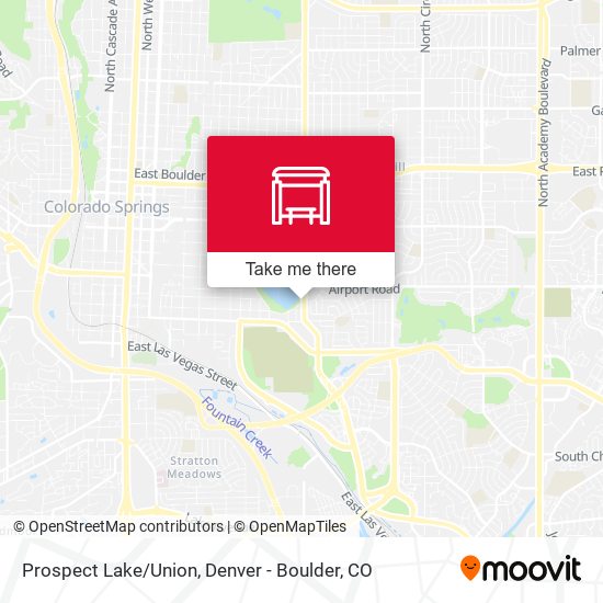 Prospect Lake/Union map
