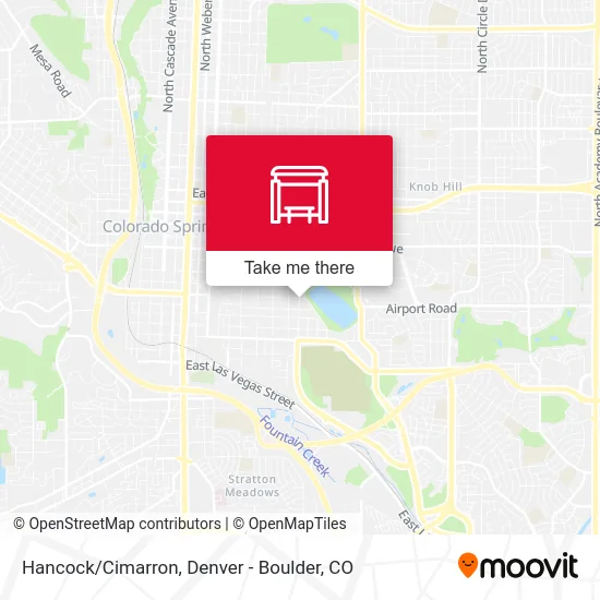 Hancock/Cimarron map