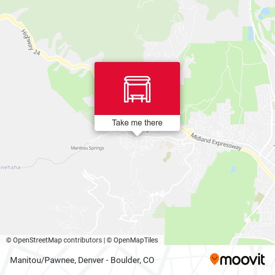 Manitou/Pawnee map