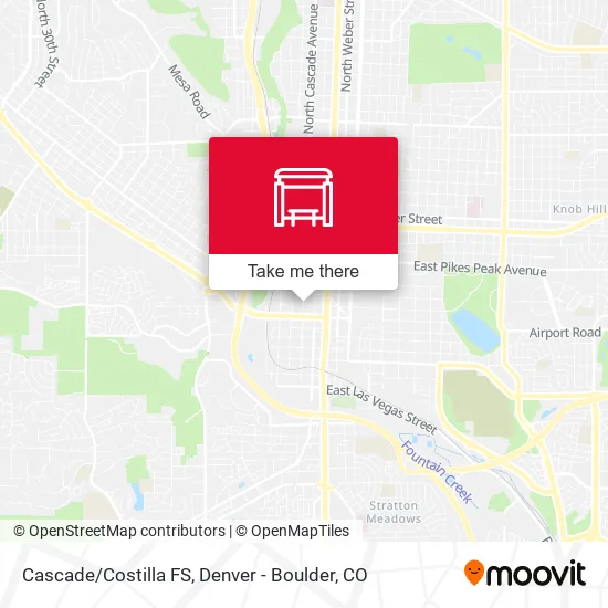 Cascade/Costilla FS map