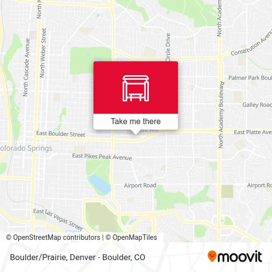 Boulder/Prairie map