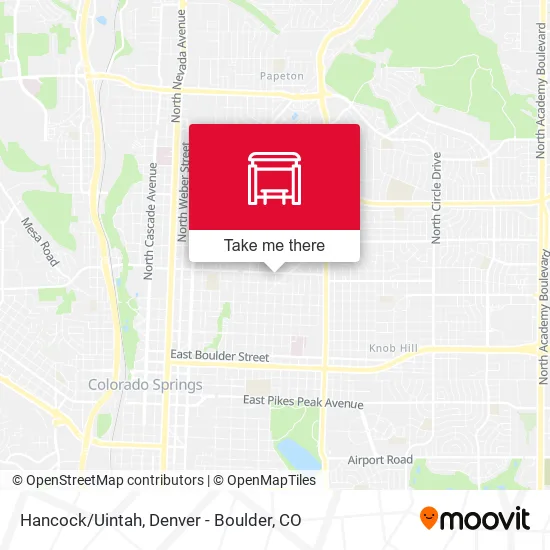 Hancock/Uintah map