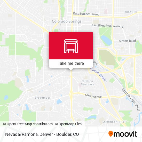 Nevada/Ramona map