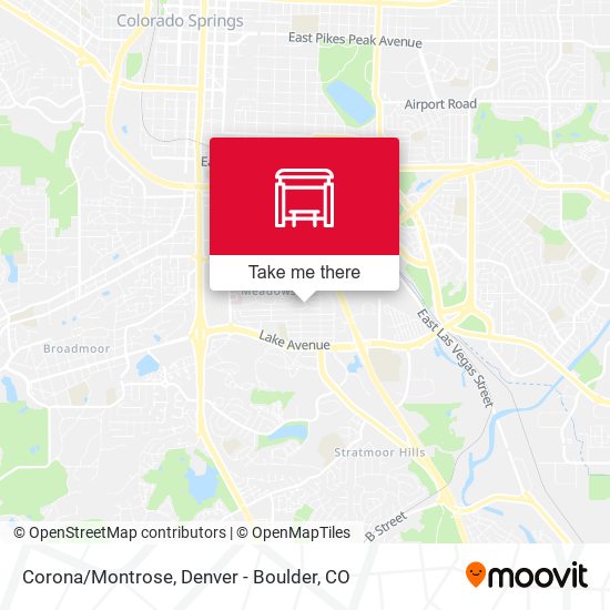 Corona/Montrose map