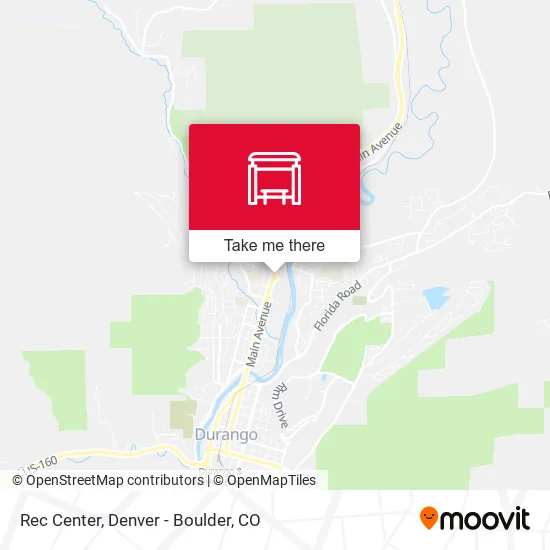 Rec Center map