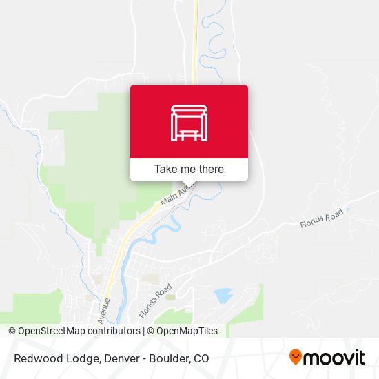 Redwood Lodge map