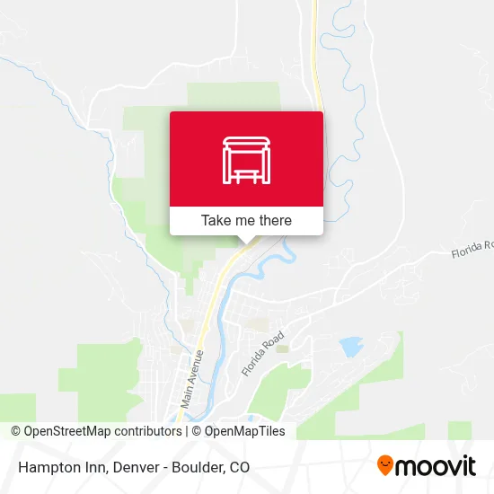 Hampton Inn map