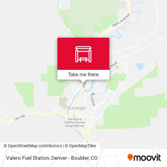 Valero Fuel Station map