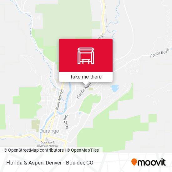 Florida & Aspen map