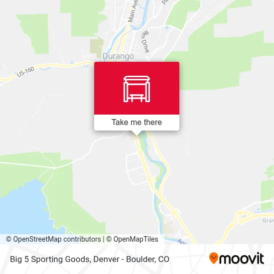 Big 5 Sporting Goods map