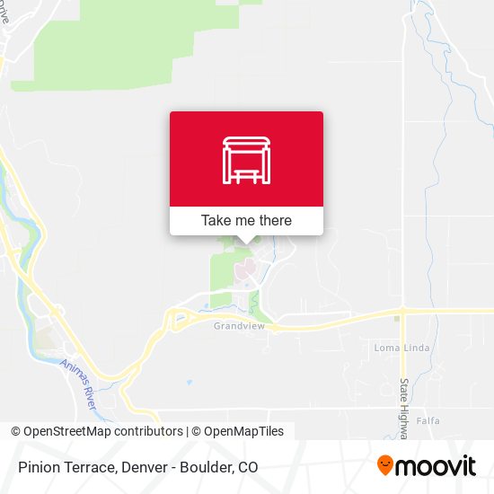 Pinion Terrace map