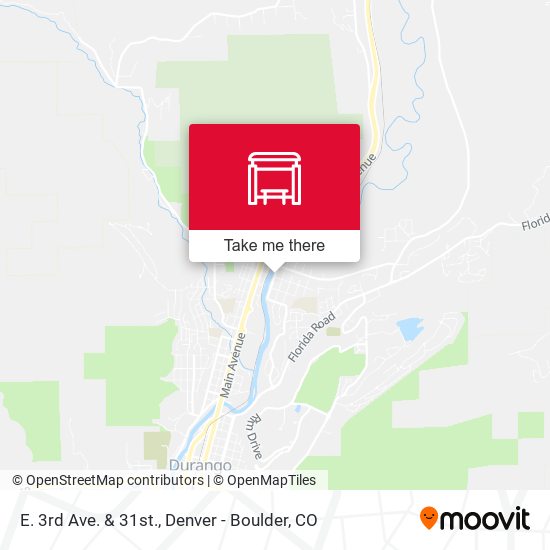 E. 3rd Ave. & 31st. map
