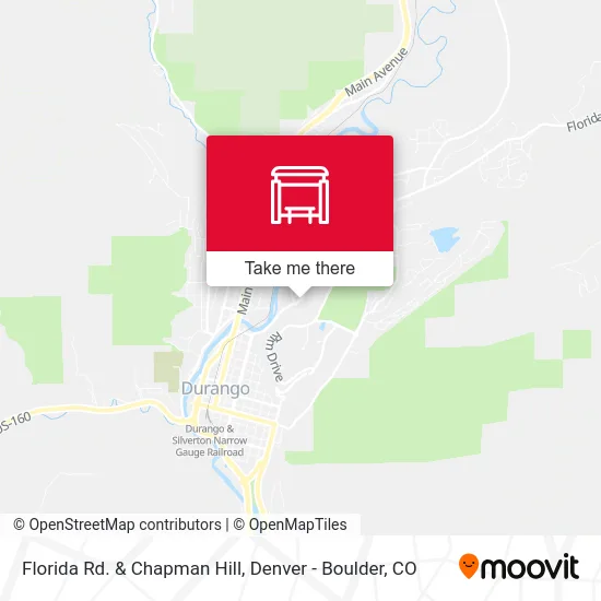 Florida Rd. & Chapman Hill map