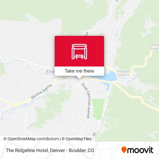 The Ridgeline Hotel map