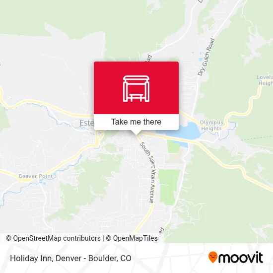 Holiday Inn map