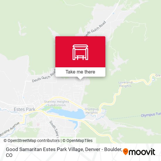 Good Samaritan Estes Park Village map
