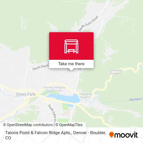 Talons Point & Falcon Ridge Apts. map