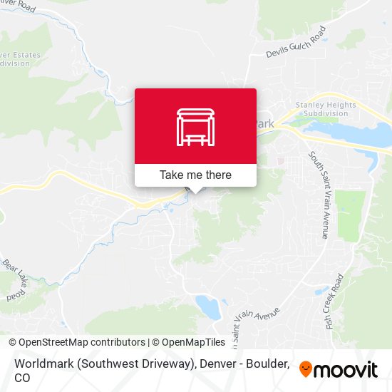 Worldmark (Southwest Driveway) map