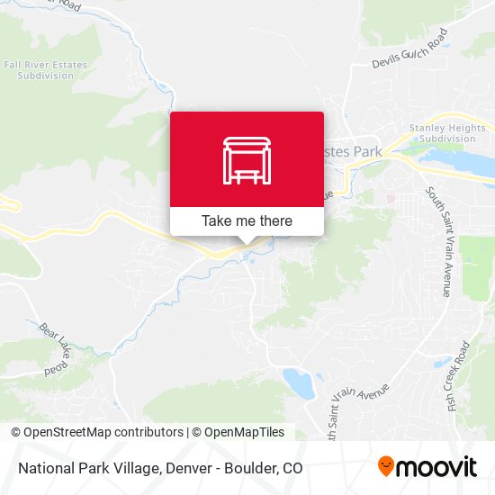 National Park Village map