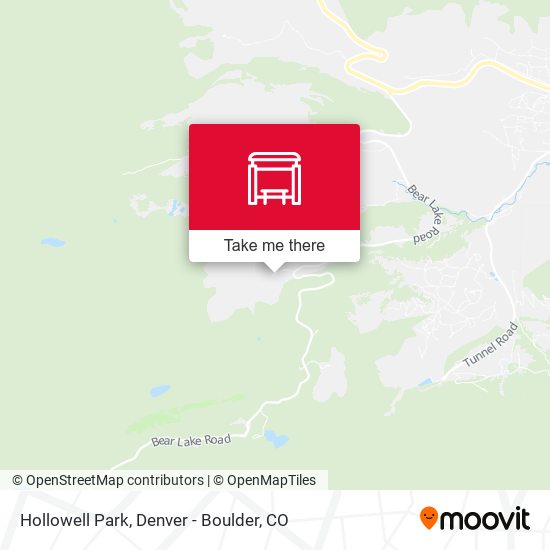 Hollowell Park map