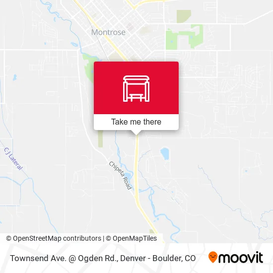 Townsend Ave. @ Ogden Rd. map