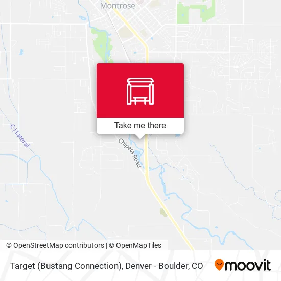 Target (Bustang Connection) map