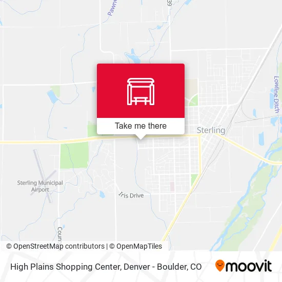 High Plains Shopping Center map