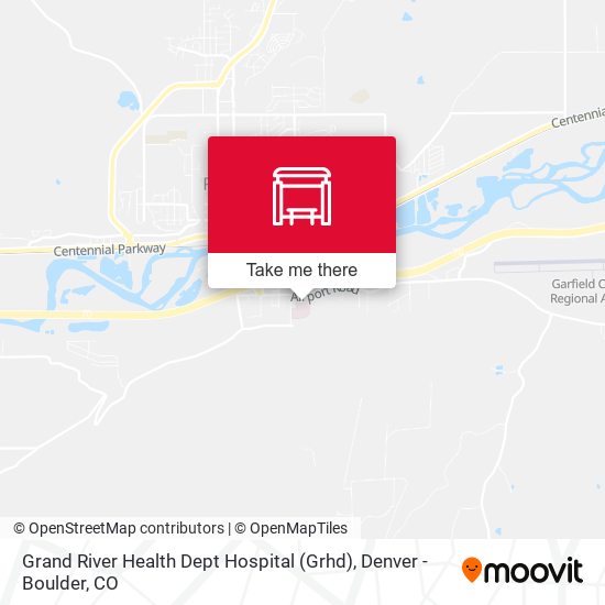 Mapa de Grand River Health Dept Hospital (Grhd)