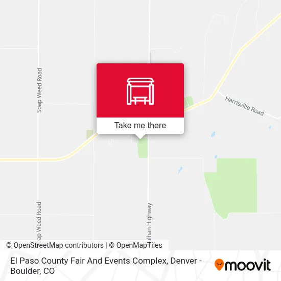 El Paso County Fair And Events Complex map