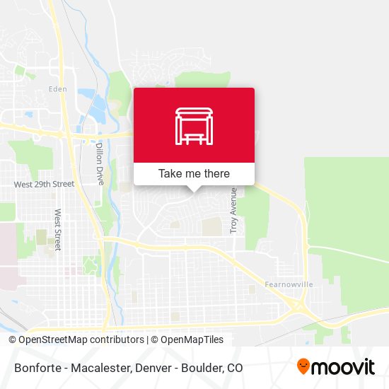 Bonforte - Macalester map