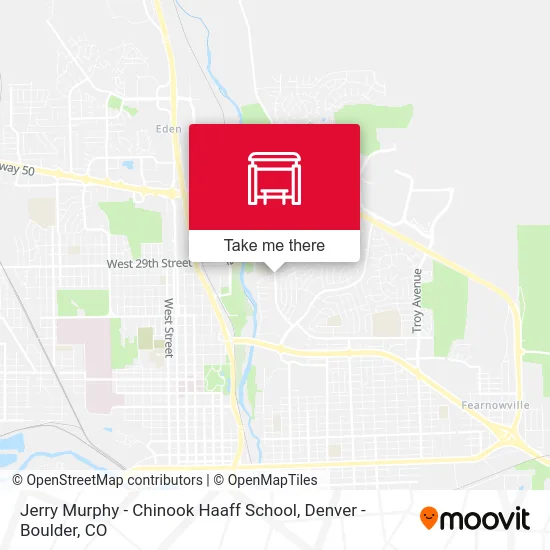 Jerry Murphy - Chinook Haaff School map