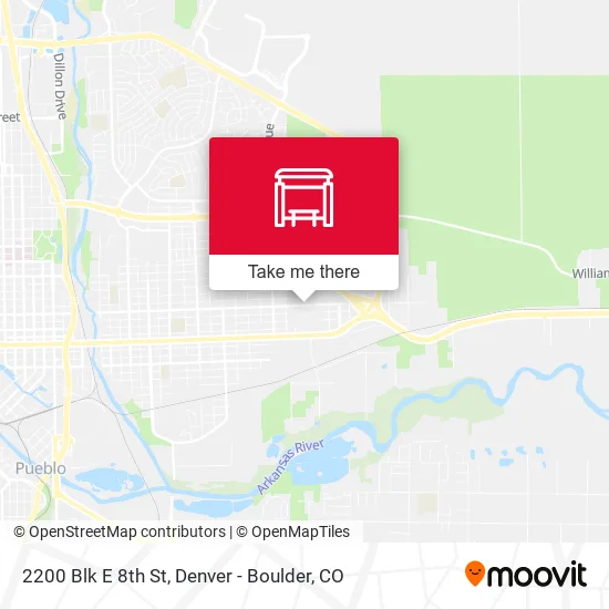 2200 Blk E 8th St map