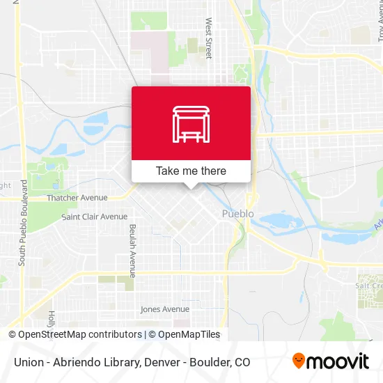 Union - Abriendo Library map