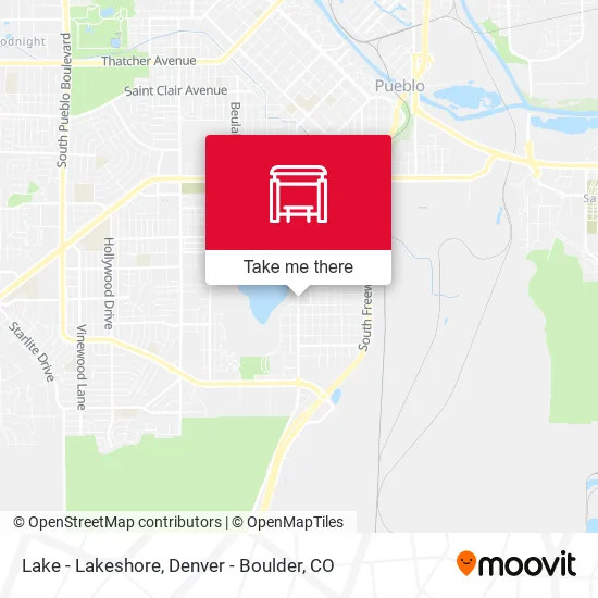 Lake - Lakeshore map