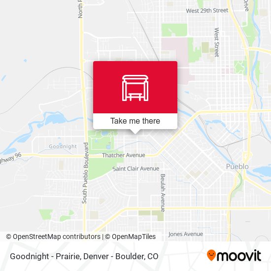 Goodnight - Prairie map