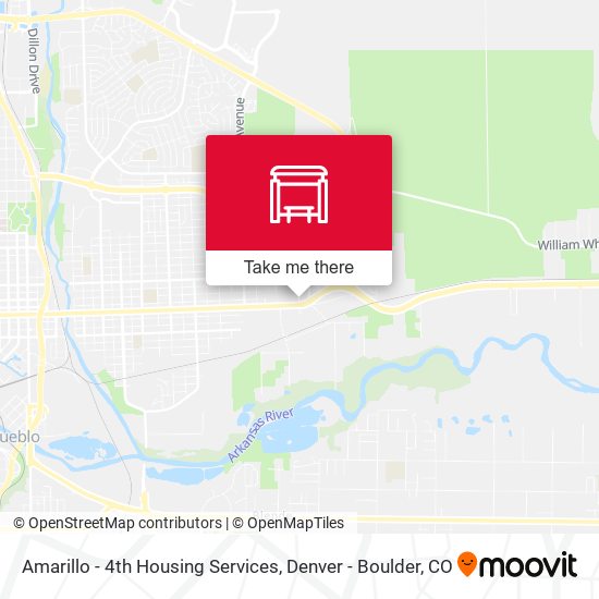Amarillo - 4th Housing Services map