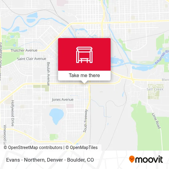 Evans - Northern map