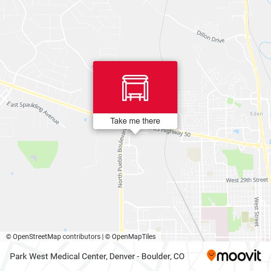 Park West Medical Center map
