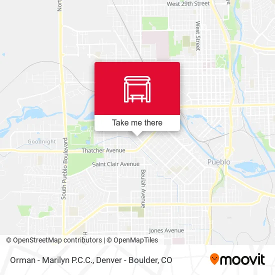 Orman - Marilyn P.C.C. map