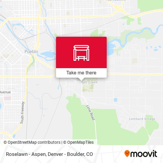 Roselawn - Aspen map