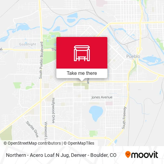 Mapa de Northern - Acero Loaf N Jug