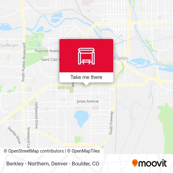 Berkley - Northern map