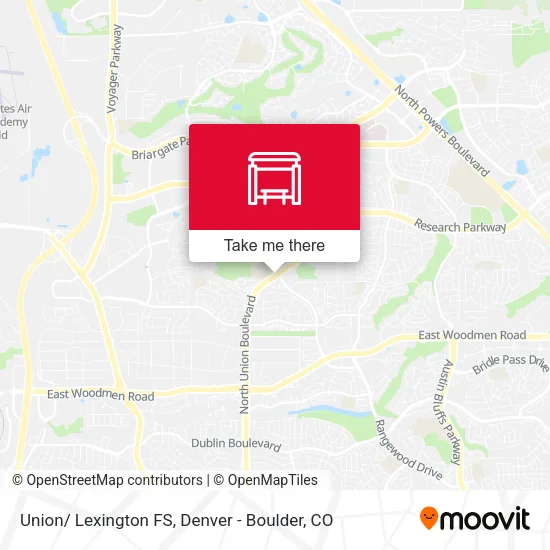 Union/ Lexington FS map