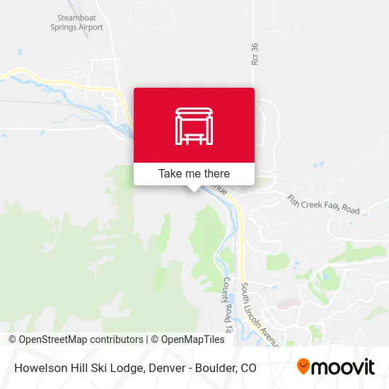 Howelson Hill Ski Lodge map