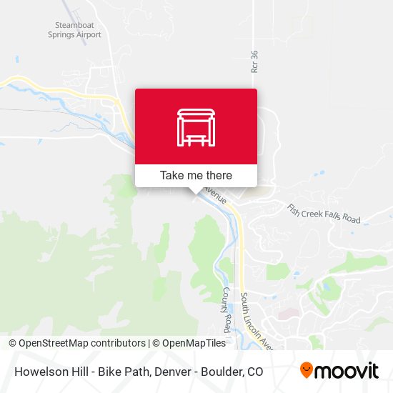 Howelson Hill - Bike Path map