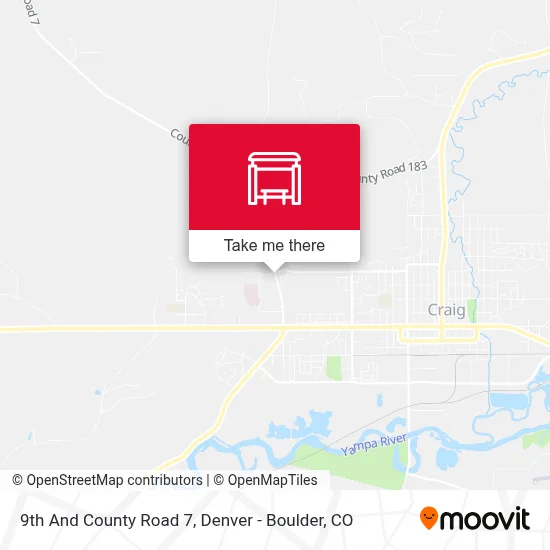 9th And County Road 7 map
