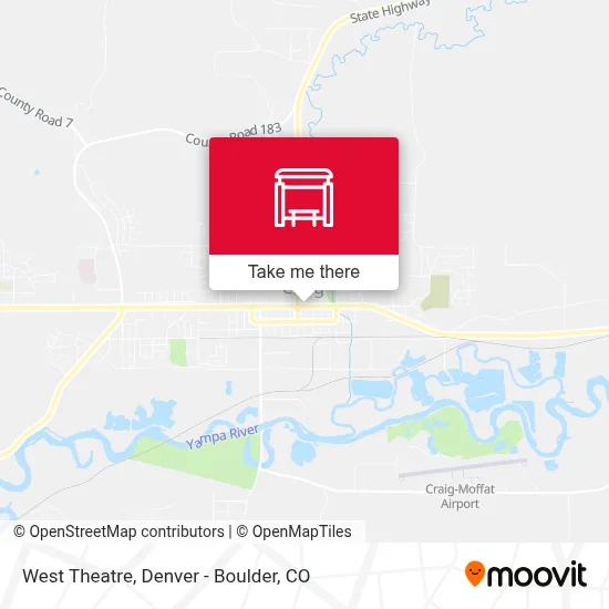 West Theatre map