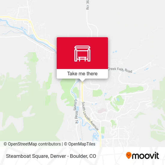 Steamboat Square map
