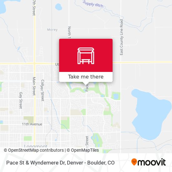 Pace St & Wyndemere Dr map