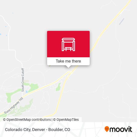 Colorado City map